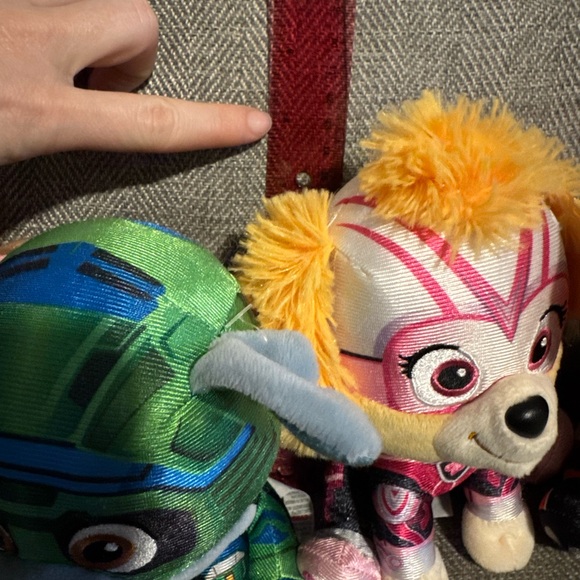 Paw Patrol Mighty Movie Plush Toy Set of 7 - Picture 9 of 9